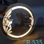 LED Light Mirror R-535Round Shape 24x24