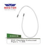 PVC Flexible Colored Pipe with Metal Nipple 1.3 Meter 2002B