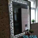 LED Light Mirror SS-555 Square Shape 36x36