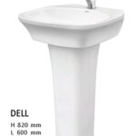 Dell Basin Pedistal Dell Ceramics