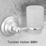 Brush Holder Stella kent accessory Set Chrome Plated