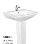 Unique Basin Pedistal Dell Ceramics