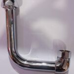 Elbow Bend For Wall Shower Brass