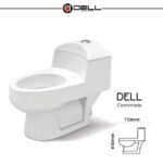Dell Commode One Piece W/O Seat Cover Dell Ceramics