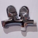 Double Bib Cock Basheer Sanitary (Chrome Plated)
