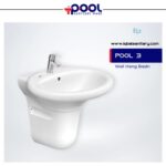 Pool 3 Wall Hang Basin Pool Ceramics