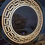 LED Light Mirror R-533 Round Shape 24x24