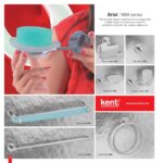 Oriel Kent Accessory Set Chrome Plated