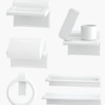 Plastic Bathroom Set 7 Piece– Master 2000