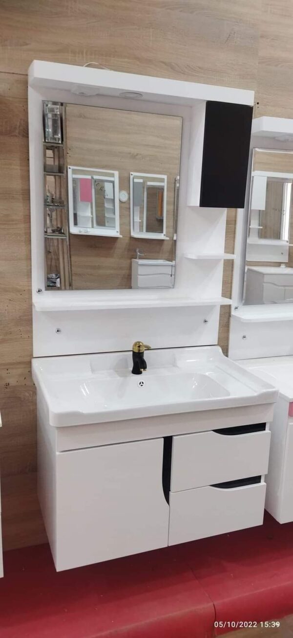 PVC Bathroom Cabinet Vanity Wall Hanging Model: W-502-32"