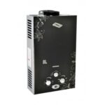 Bester Instant Gas Geyser 8Liter Automatic BS-1 STEEL BODY (BLACK)