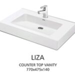 Liza Counter Top Pool Ceramics