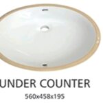 Under Counter Vanity Pool Ceramics