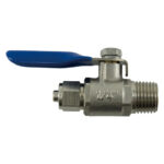 1/4" Metal Ball Valve RO 6MM PIPE