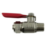 3/8" Metal Ball Valve RO 10MM PIPE
