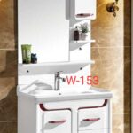 PVC Bathroom Cabinet Vanity Wall Hanging Model: W-153-32"