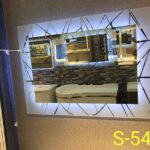 LED Light Mirror S-542 Rectangular Shape 24x36
