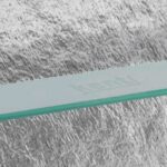 Glass Shelf Grip kent accessory Set Chrome Plated