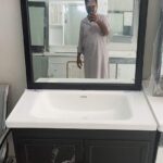 PVC Bathroom Cabinet Vanity Wall Hanging Model: W-508-32"