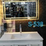 LED Light Mirror S-538 Rectangular Shape 24x36