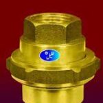 Union Check Valve Brass Finish