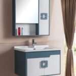 PVC Bathroom Cabinet Vanity Wall Hanging Model: W-507-24"