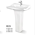 Belta Basin Pedistal Dell Ceramics