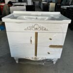 PVC Bathroom Cabinet Vanity Floor Standing Model: FS-197-32"