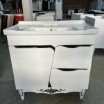 PVC Bathroom Cabinet Vanity Floor Standing Model: FS-192-32"