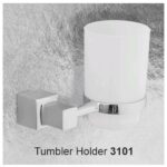 Brush Holder Audi kent accessory Set Chrome Plated