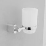 Brush Holder Euro kent accessory Set Chrome Plated