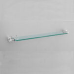 Glass Shelf Euro kent accessory Set Chrome Plated