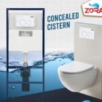 Concealed Tank With Full Frame Zora Dawn