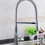 Pullout Spring Mixer Chrome Grohee Type China