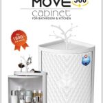 CORNER CABINET MOVE WHITE 360 DIGREE POLY PLASTIC SUNNY PLASTIC