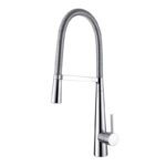 Kitchen Tap Pull Down Full Spring Chrome Grohee Type