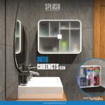 Bath Cabinet Straight Pure Splash
