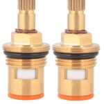 Half Turn Spindle ( Mora )Brass Ceramic Quarter Turn 1/2" Disc Cartridge/Spindle/Fitting for Hot & Regular Tape