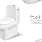 POOL 11 COMMODE ONE PIECE W/O Seat Cover