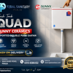 Flush Tank Quad Sunny Ceramics
