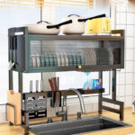 Stainless Steel Kitchen Rack | Black